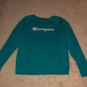 Green Champion Crewneck